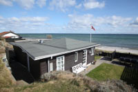 Ferienhaus mti privatem Strand